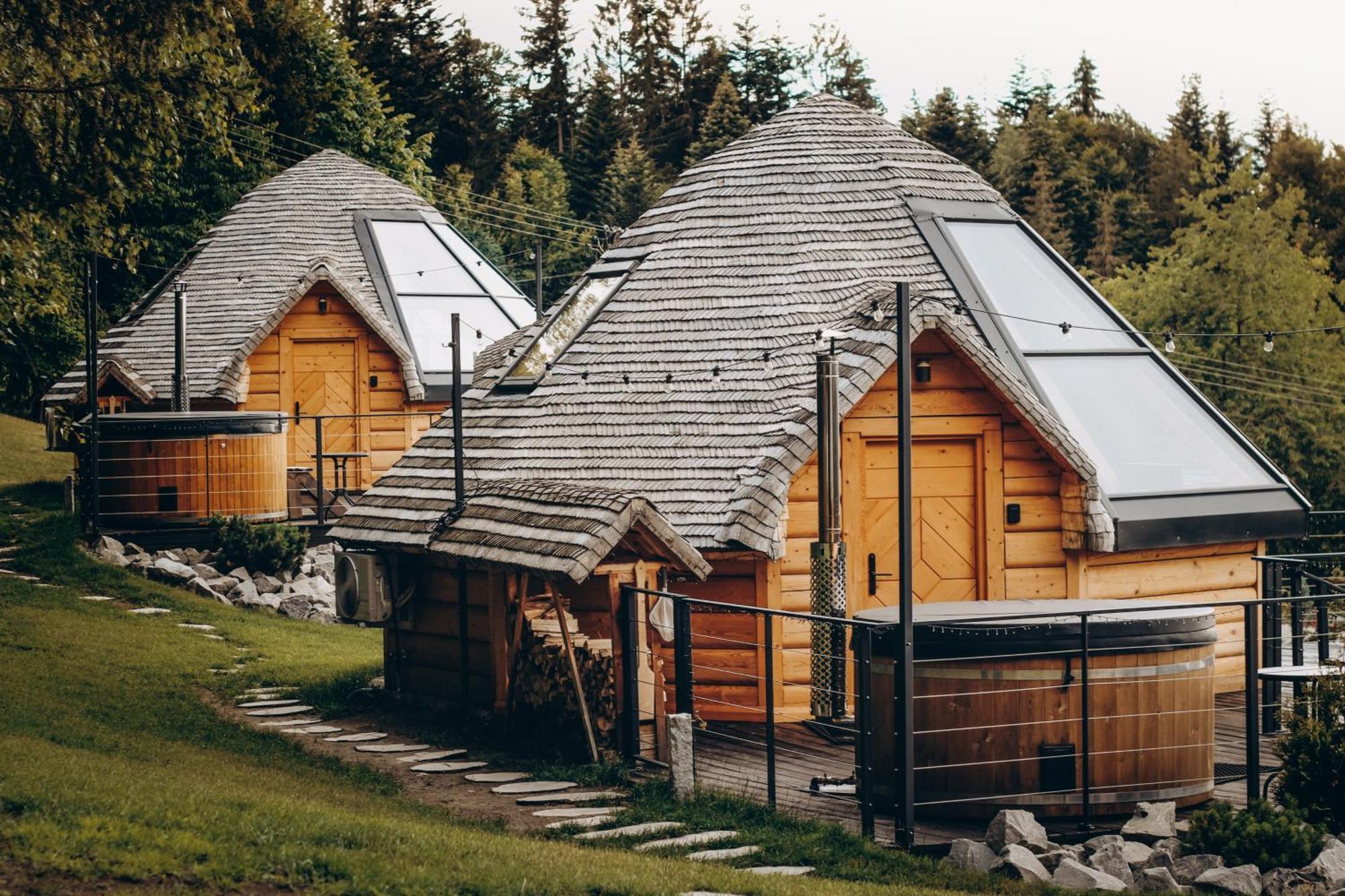 Osada Poli Koniakow - Panoramiczny Domek Nr 2 Z Prywatna Balia I Hydromasazem Extérieur photo